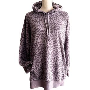 AEO Purple Leopard Hoodie* NEW!